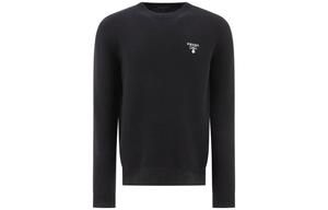Свитер мужской Prada Logo Embroidered, черный