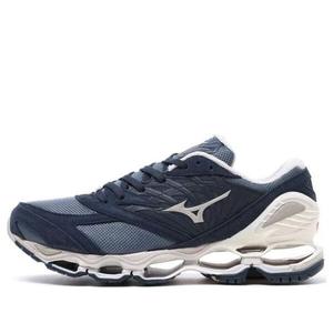 Кроссовки wave prophecy ls 'blue white' Mizuno, синий