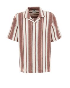 Рубашка на пуговицах Comfort fit WE Fashion, коричневый