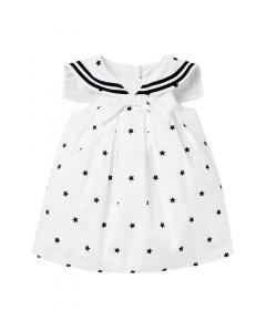 Платье морячки «Стар» от Janie and Jack, белый