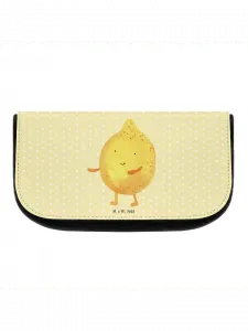 Косметичка Mr & Mrs Panda Beste Freunde Zitrone ohne Spruch, пастельно-желтый