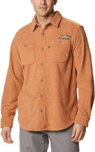Columbia мужская флисовая рубашка Bucktail, Wood Heather