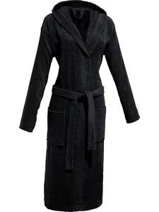 Redbest  Халат унисекс с капюшоном Terry Chicago, черный