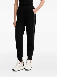 Новые спортивные брюки с логотипом Victoire-band Guess Usa, черный