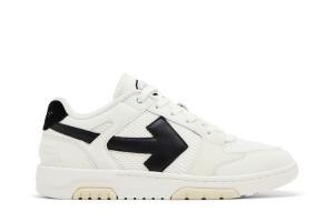 Кроссовки Off-White Out of Office Slim White Black, белый