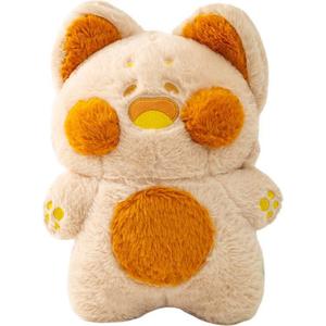 Плюшевая кукла doodoo meow 40 см высотой IDOR, бежевый