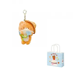 Пасторальный котенок мини брелок плюшевый кулон 11см высота Jinnew