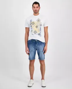 Мужские джинсовые утилитарные шорты 9" Guess, синий