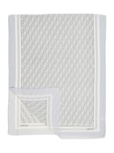 Liu Jo Шарф в пыльно-голубом цвете