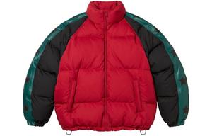 Пуховик Supreme Star Sleeve, красный / черный