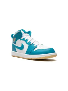 Кроссовки Air Jordan 1 Mid Jordan Kids, синий