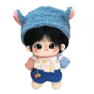 Плюшевая кукла из хлопка, которую трудно утешить, высота 20 см Happy Fish