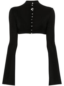 MANURI укороченный топ Leyla, черный