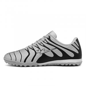 Футбольные бутсы TF Turf с искусственным и натуральным покрытием, ударопрочные, легкие, с отскоком, унисекс, серебристые Binary, Silver