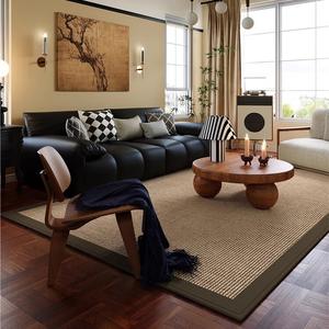 Budis Ковер 240x360 см для гостиной/спальни в винтажном стиле, waterproof, моющийся, с глубокой кромкой