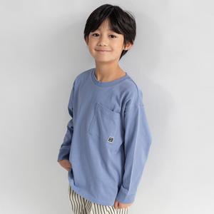 Футболка с длинными рукавами и карманом Branshes, цвет 77_Blue Gray