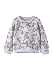 NAME IT Свитшот 'NMFDartia' в цветах лаванда, блэкберри