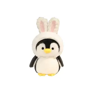 Мягкая игрушка пингвин с капюшоном, высота 25 см Bitter purchase