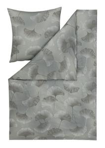 Комплект постельного белья из джерси интерлок Estella Atelier Mako Isabella цвет оливковый - 540 размер 155 х 200 + 80 х 80 см