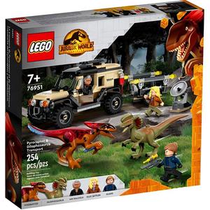 Конструктор Pyroraptor & Dilophosaurus Transport 76951 LEGO