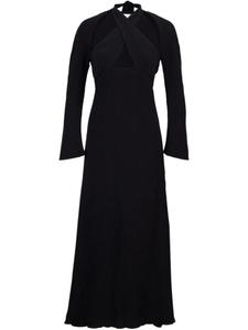 Johanna Ortiz платье с вырезом халтер, черный