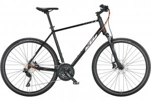 Кроссовый велосипед KTM X-Life Action - 28 дюймов - Diamant - Aktion, цвет Silber|flaming black (silver matt+orange matt)