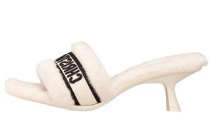 Шлепанцы Dway женские белые Dior