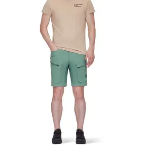 ZINAL HYBRID Mammut Мужские горные бермудские шорты, зеленый