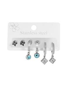 Adeliás Женский кулон - кулон из нержавеющей стали серебристого цвета