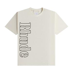 Футболка Rhude Side Logo T-Shirt 'Vintage White', белый