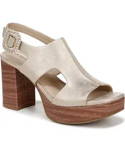 Женские сандалии Audra на платформе с квадратным носком и устойчивым каблуком LifeStride, золотой