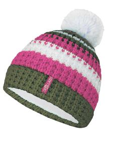 Trollkids Шляпа "Халлингдал" цвета хаки/розовый