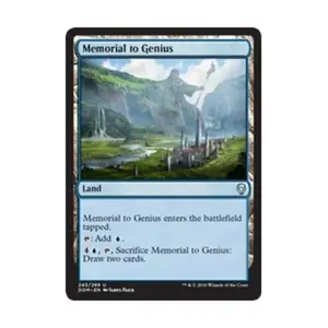 CCG Мемориал гению (U) (фольга), MTG - Dominaria