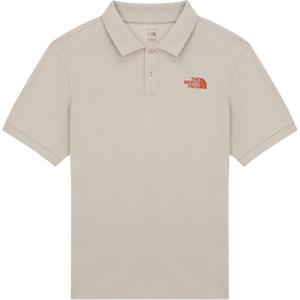 Мужская поло песок THE NORTH FACE, белый/светло-коричневый