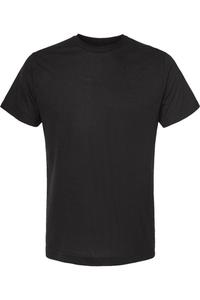 Футболка унисекс Tultex Poly-Rich, черный