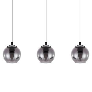 Подвесной светильник Eglo Ariscani, прозрачное стекло / сталь - 3 лампы