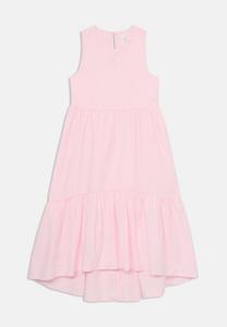 Повседневное платье TIERED MAXI DRESS Abercrombie & Fitch, светло-розовый