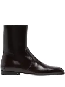 Ботинки Colt на молнии Khaite, коричневый