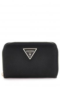 Кошелек LAUREL MEDIUM ZIP AROUND Guess, черный