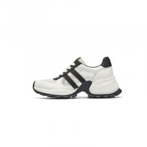 Женские дышащие низкие кроссовки MILLIE'S на массивной подошве Millies, White Silver