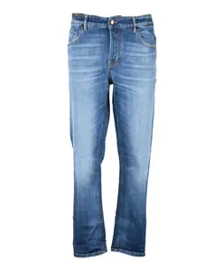 Прямые джинсы Pt Torino, синий