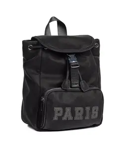 Paxton Маленький рюкзак с кулиской Модный рюкзак Paris Hilton, серебряный