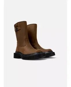 Ботинки женские Camper Pix Berlin из нубука, коричневый