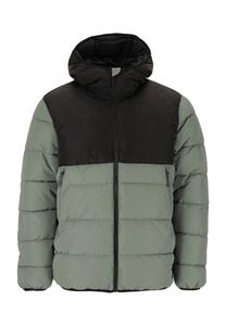 Синтетический пуховик Sareto с водоотталкивающей мембраной и теплой подкладкой WHISTLER, цвет 3058 Balsam Green