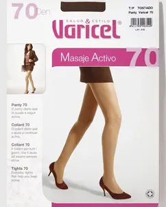 Женские трусы для отдыха Varicel плотностью 70 ден, коричневый