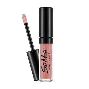 Шелковисто-Матовая жидкая помада Flormar, цвет 09 nasty coral, 4,5 мл