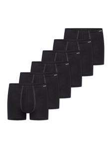 Schiesser Ретро шорты/брюки из хлопка, черные