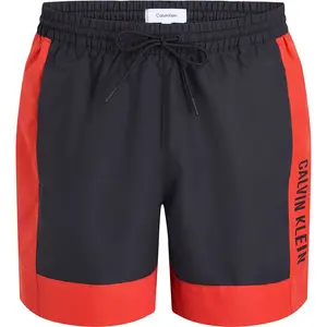 Шорты для плавания Calvin Klein Jeans Medium Drawstring Fashion, черный