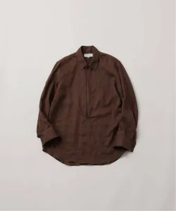 Рубашка-шорты из стираного льна Journal Standard, цвет Brown