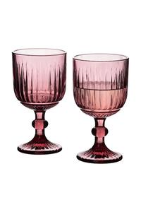 Дом и стиль жизни Набор бокалов для вина Elise 350 мл, 4 шт. Inne, розовый